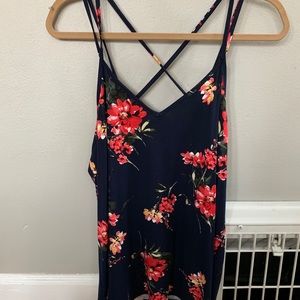 Papermoon Strapy Floral Tank